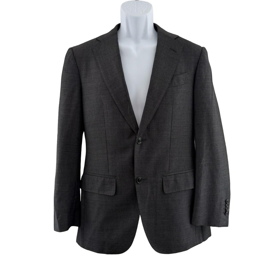 Suitsupply Napoli Suit Jacket Mens US‎ 42R Gray Wool Super 110s Perennial Italy